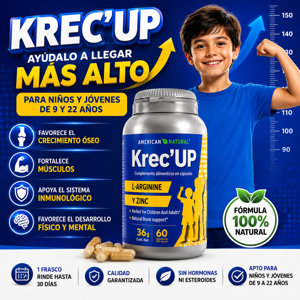 Krec'UP - POTENCIADOR DE CRECIMIENTO NATURAL