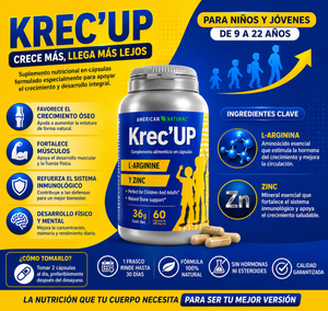 Krec'UP - POTENCIADOR DE CRECIMIENTO NATURAL