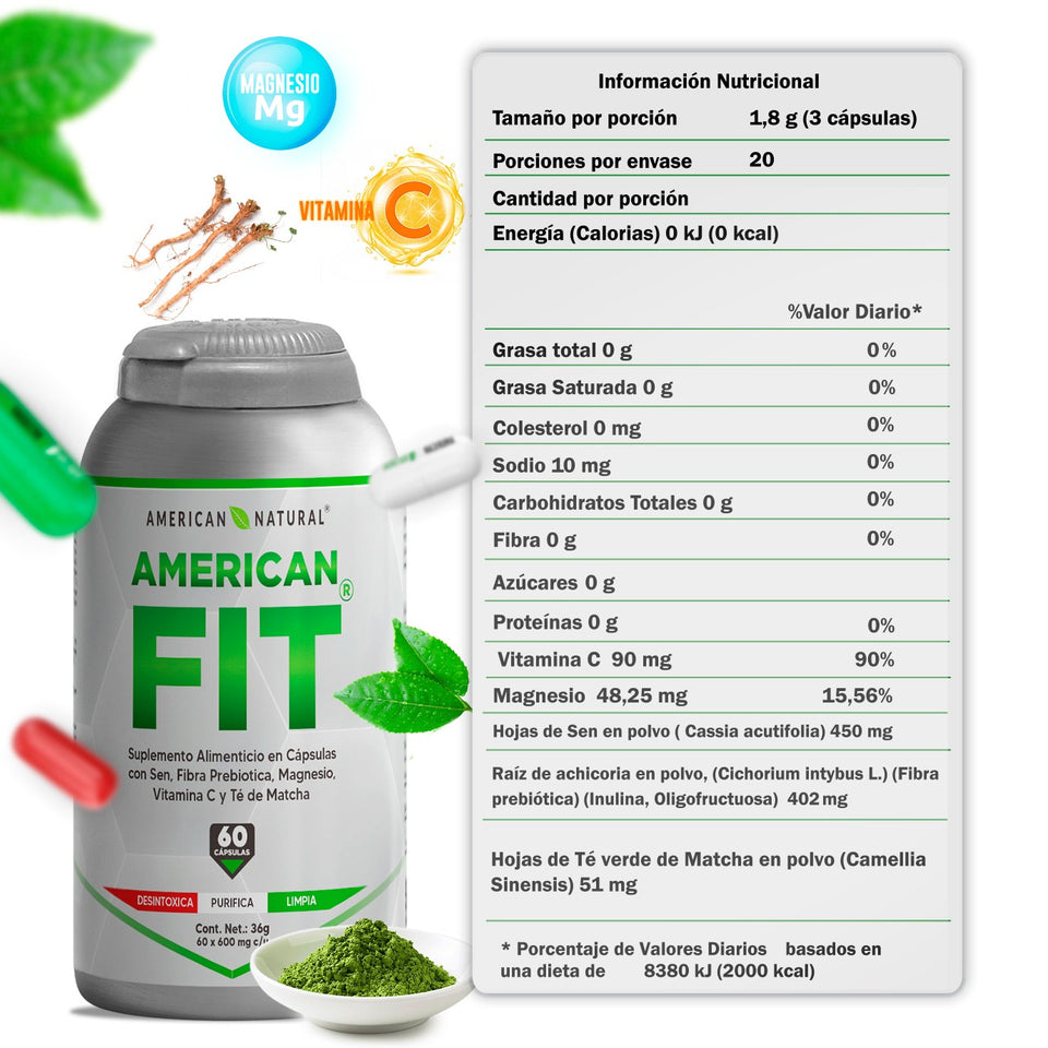 American Fit - Quemador de grasa natural