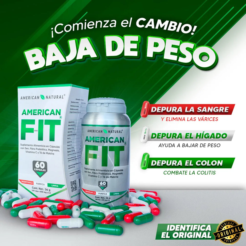 American Fit - Quemador de grasa natural