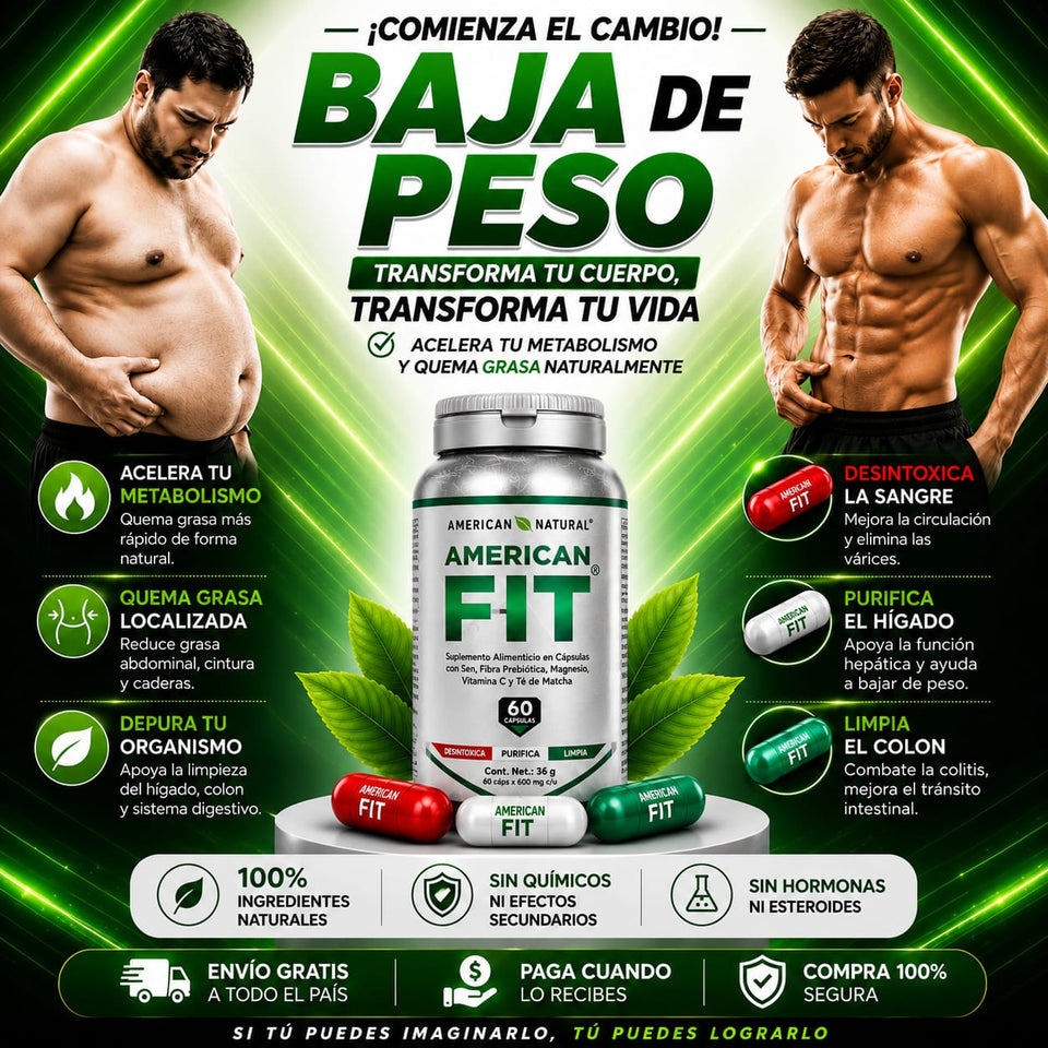 American Fit - Quemador de grasa natural